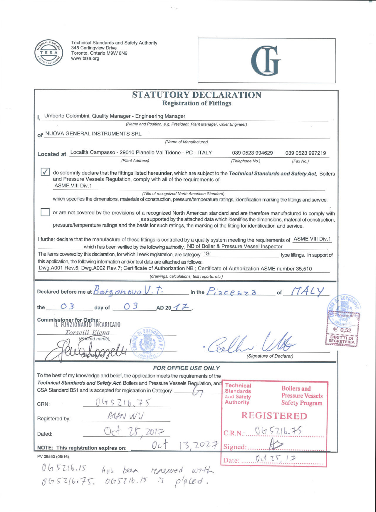 CRN CANADIAN REGISTRATION NUMBER Certificazioni Nuova General crn-canadian-registration-number-certificazioni-nuova-general