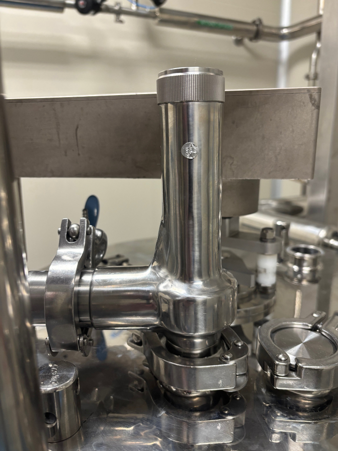 Valvola di sicurezza su autoclave
