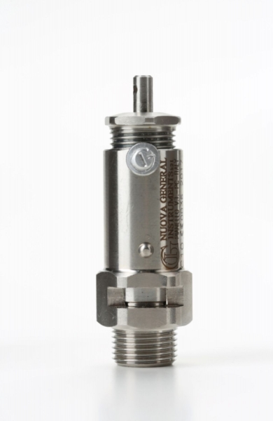 Valvola di sicurezza modello C10 a scarico libero in inox