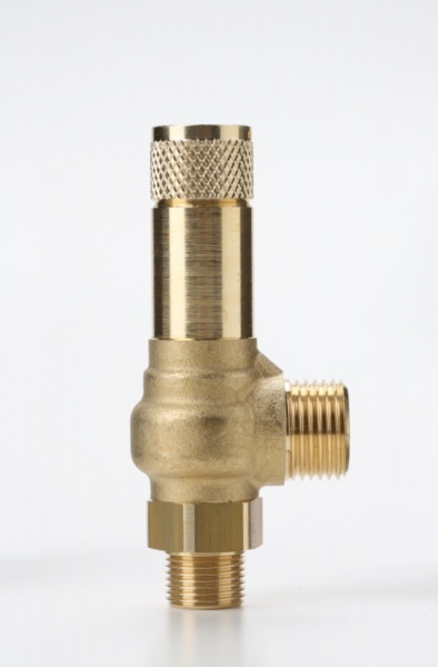 Safety valve model D7/C piped discharge brass material