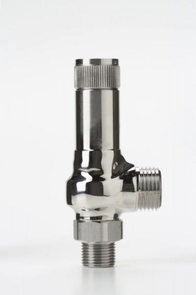 Safety valve model D7/C piped discharge inox material