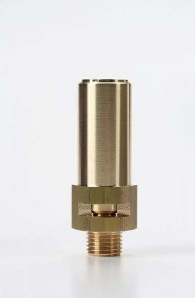 Valvola di sicurezza modello D7/S a scarico libero in ottone