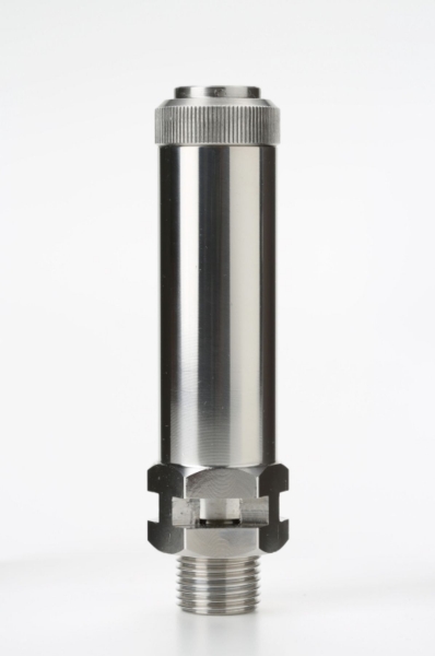 Safety valve model E10 free discharge inox material