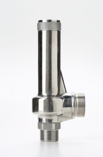 Safety valve model E10/L150 piped discharge inox material
