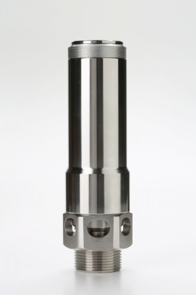 Valvola di sicurezza modello F32 a scarico libero in inox
