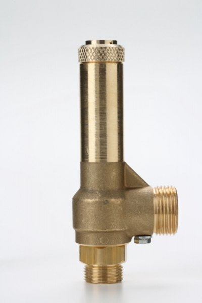 Safety valve model G10 piped discharge brass material