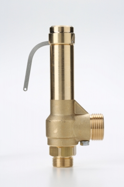 Safety valve model G10/L piped discharge brass material