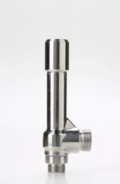 Safety valve model G10/P piped discharge inox material
