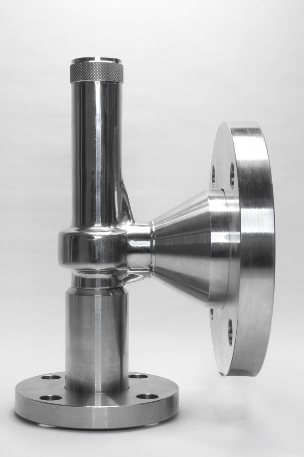 Safety valve model G20-API piped discharge inox material