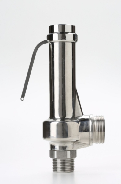 Safety valve model G20/L piped discharge inox material