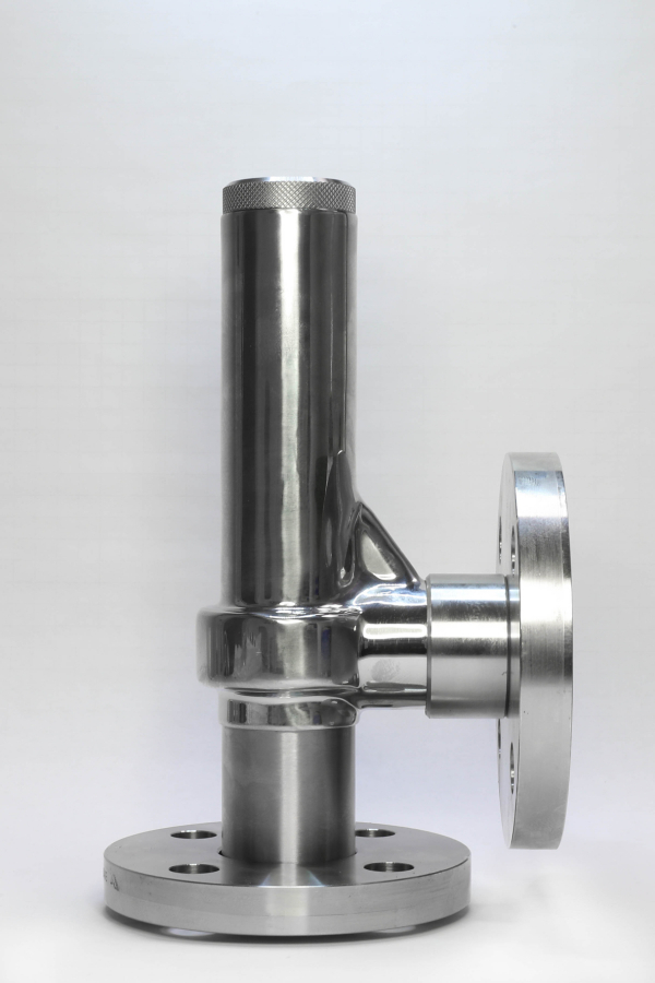 Valvola di sicurezza modello G25-CF a scarico convogliato in inox