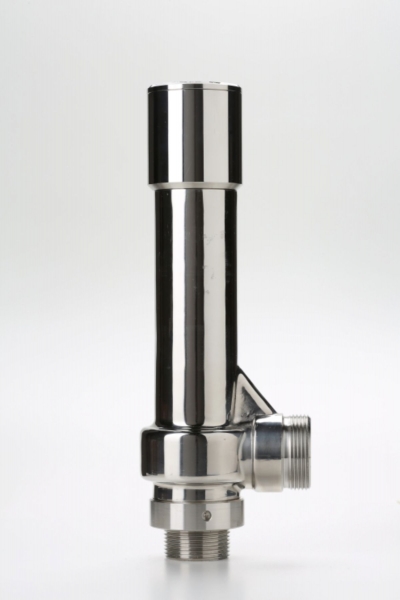 Safety valve model G32/P piped discharge inox material
