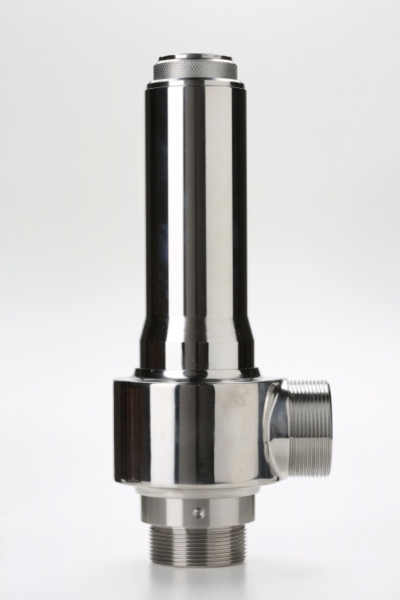 Safety valve model G40 piped discharge inox material