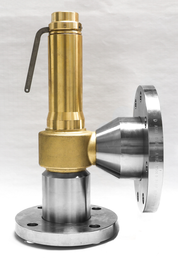 Safety valve model G40/L-API piped discharge mixed material