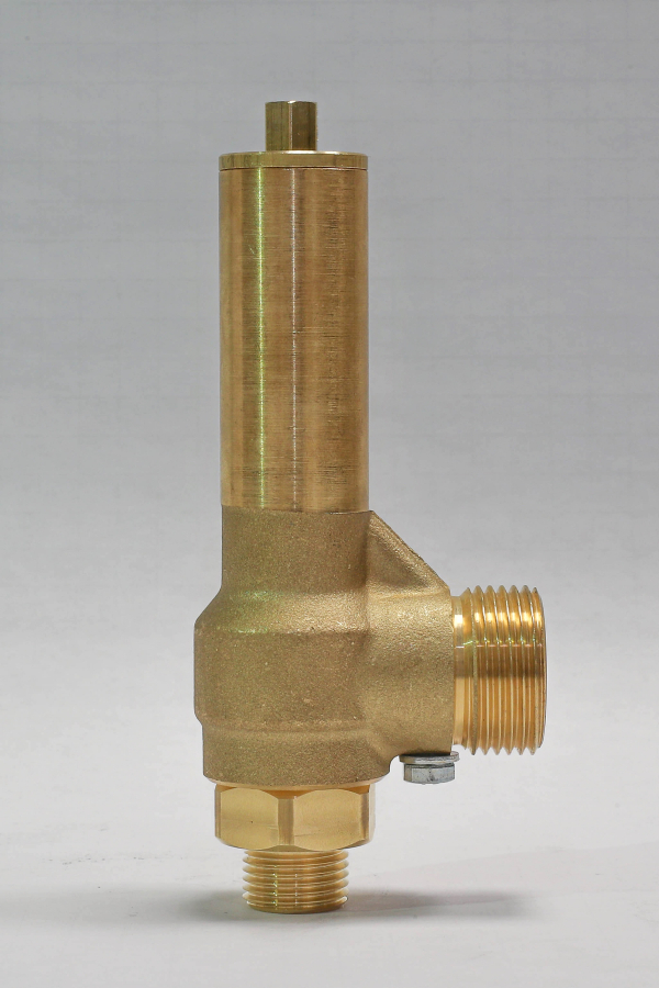 Overflow valve model R14 - Piped discharge - Brass material Overflow valve model R14 piped discharge brass material
