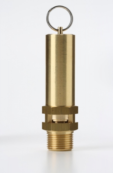 Safety valve model Z14/A free discharge brass material
